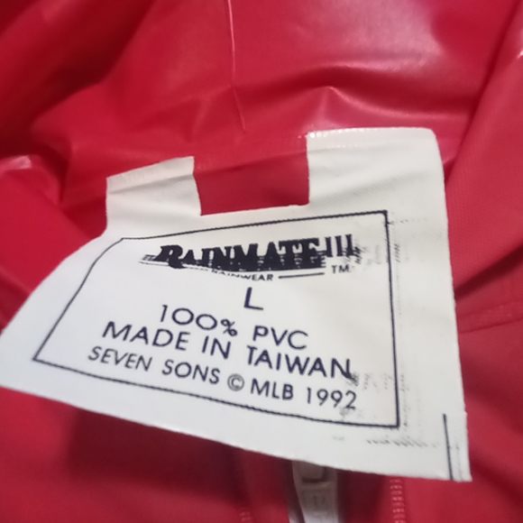 92 Cincinnati Reds PVC Raincoat - Picture 7 of 8